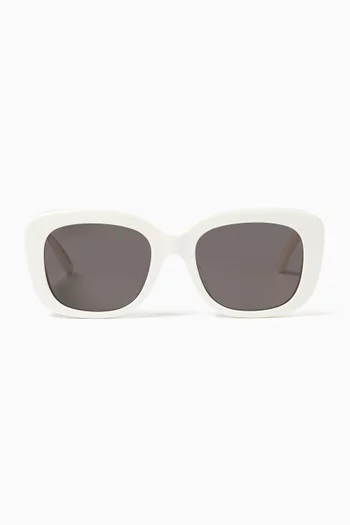 Square Sunglasses in Recycled Acetate