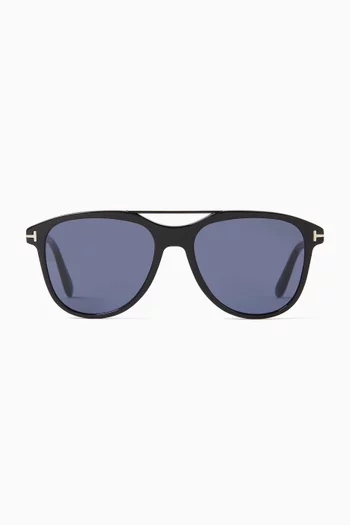 D-frame Sunglasses in Acetate