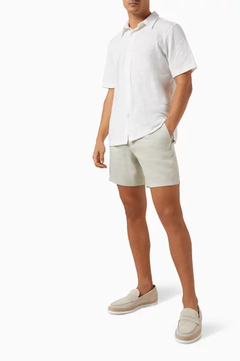 Noran Cosmos Shirt in Slub-cotton