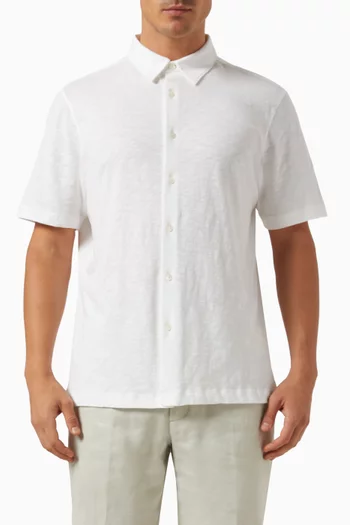 Noran Cosmos Shirt in Slub-cotton