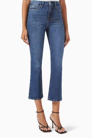 Good Legs Crop Mini Boot Jeans in Denim