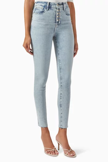 Good Legs Skinny Jeans in Cotton-denim