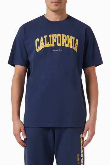 California Logo T-shirt in Cotton