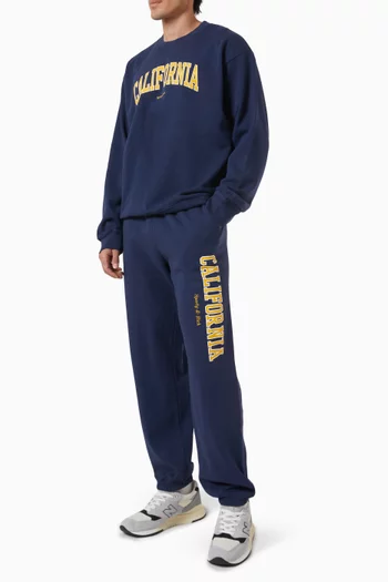 California Logo Sweatpants in Cotton
