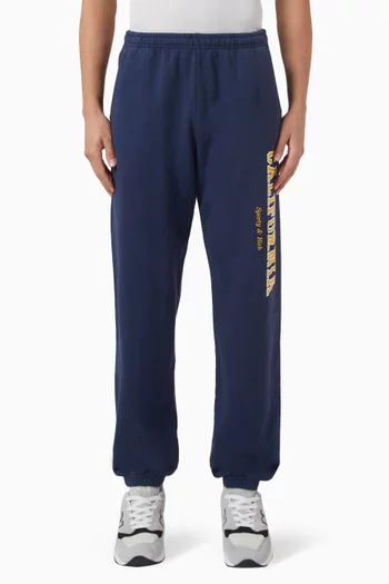 California Logo Sweatpants in Cotton