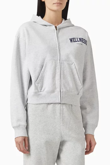 Wellness Ivy Cropped Hoodie in Cotton