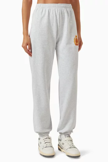 NY Crest Sweatpants in Cotton