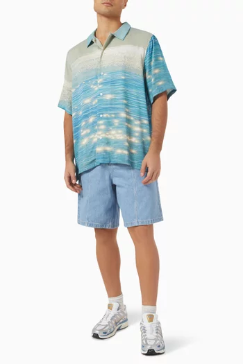 Ocean Reflection Shirt in Organic-viscose