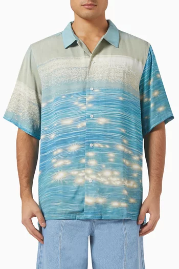 Ocean Reflection Shirt in Organic-viscose
