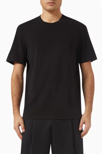 Distressed T-shirt in Cotton