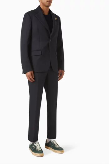 Pants in Gabardine Wool