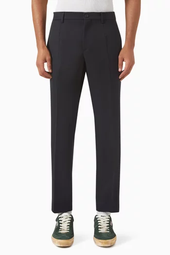 Pants in Gabardine Wool