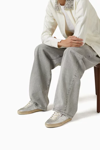 Soul-Star Sneakers in Laminated Leather