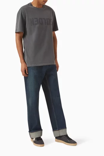 Logo-print T-shirt in Jersey