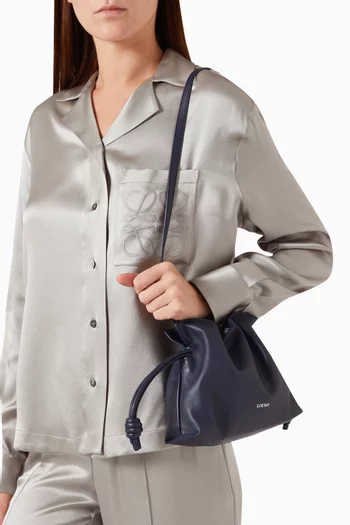 Mini Flamenco Clutch in Calfskin