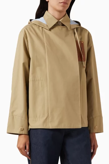 Hooded Parka in Cotton