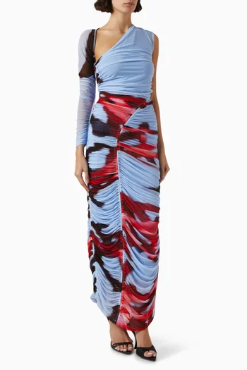Primnoa Midi Dress with Sleeve