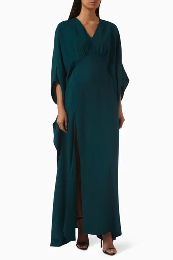 Obsession Kaftan in Crepe Cady