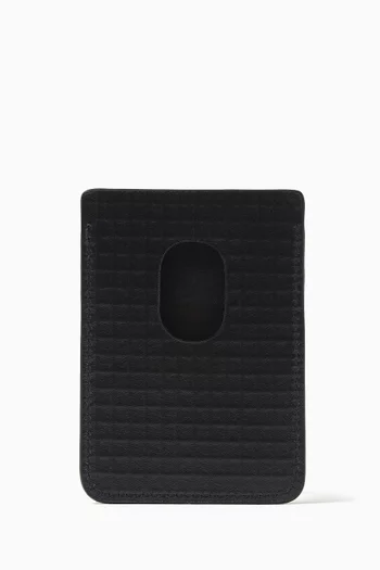Cash Magnet Card Holder in Calfskin