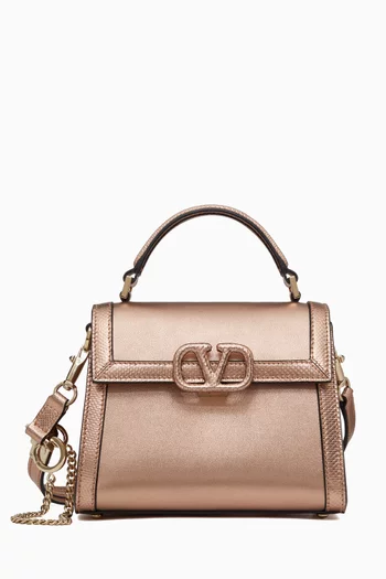 Valentino Garavani Mini VSling Handbag in Calf Leather