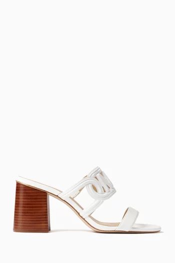 Alma 80 Sandals in Leather