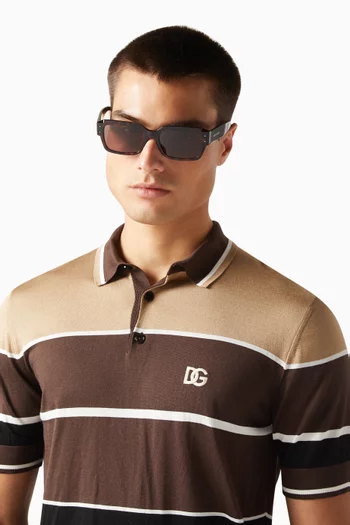Square Sunglasses in Acetate
