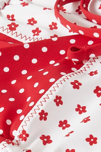 قطعة بيكيني علوية كوستال مايكرو بتصميم مثلث