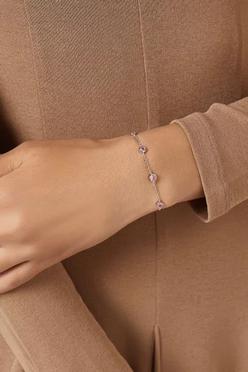 سوار باي ذا يارد نحاس مطلي بالروديوم