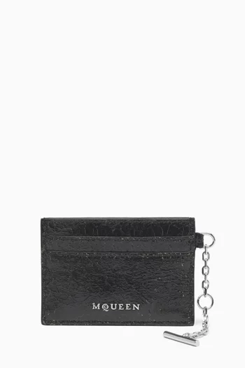 Sling Card Holder in Leather