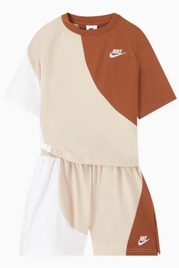 Shorts in Cotton Jersey