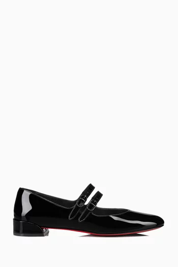 Sweet Jane Ballerina Shoes in Patent Leather