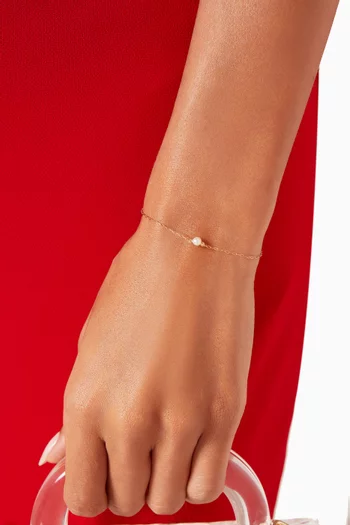 Raha Pearl Bracelet in 18kt Gold