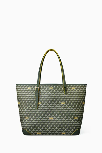 Daily Battle 35 Tote Bag in Canvas & Leather