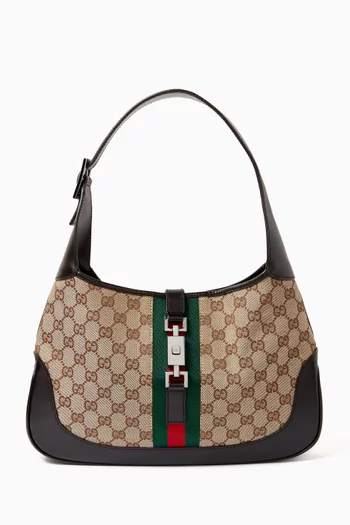 Classic GG Jackie Shoulder Bag in Canvas