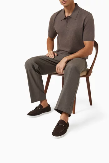 Chambeliboat Boat Shoes in Nubuck