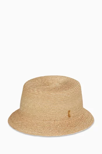 Maglina Bucket Hat in Straw
