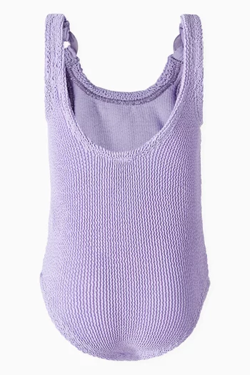 Baby Domino One-piece Swimsuit in The Original Crinkle™
