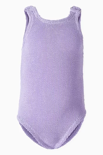 Baby Domino One-piece Swimsuit in The Original Crinkle™