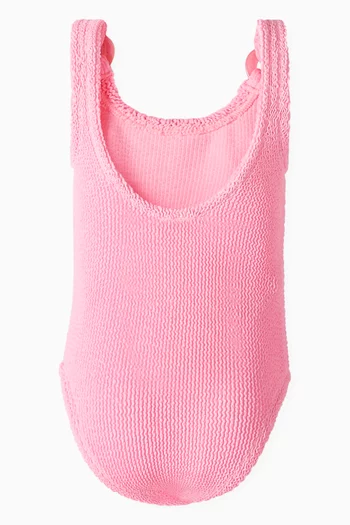 Baby Domino One-piece Swimsuit in The Original Crinkle™