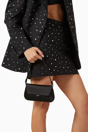 Mini Ami Shoulder Bag in Satin