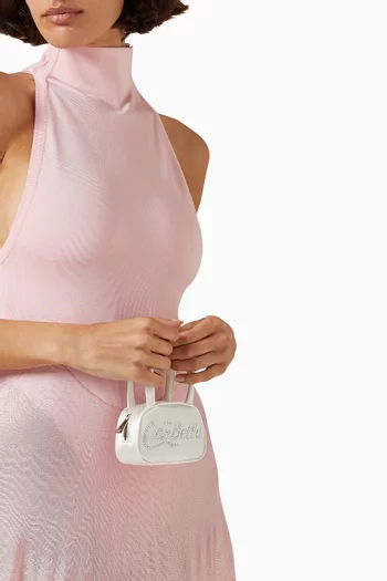Micro Ciao Bella Bag in Satin