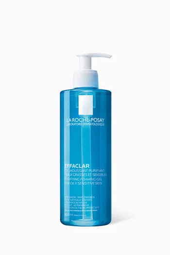 La Roche-Posay Effaclar Acne Foaming Cleansing Gel for Oily and Acne Prone Skin, 400ml
