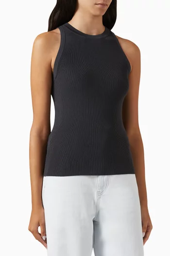 Tank Top in Ribbed Knit