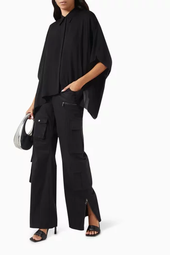 Deanne Button-down Blouse in Viscose