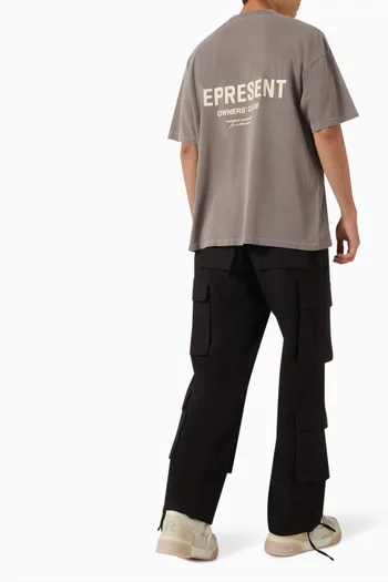 تي شيرت بشعار Owners Club قطن جيرسيه