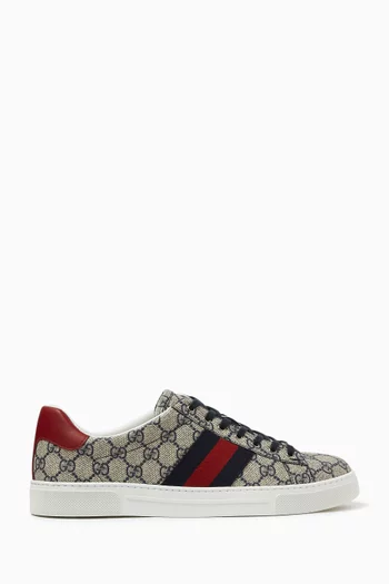 Ace Sneakers in GG Supreme Canvas