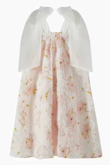 Ruffle in the Meadows Flared Dress