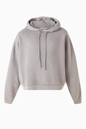 Unisex Relaxed Hoodie in Organic Cotton-fleece