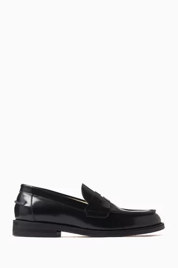 Wilde Penny Loafers in Leather