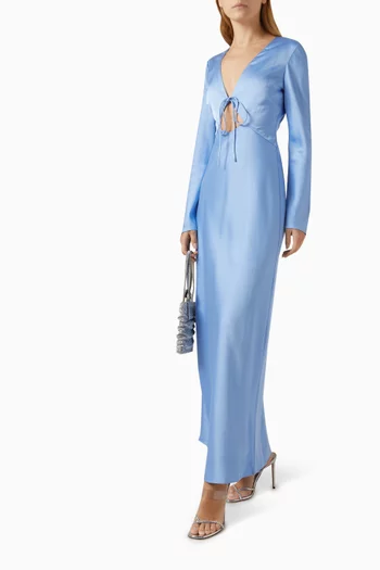 Danika Maxi Dress in Viscose Blend